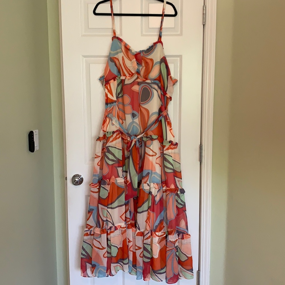 Alexis for Target Mixed Floral Sleeveless Dress